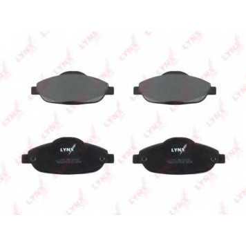 Колодки тормозные дисковые передний для PEUGEOT 3008, 308(4A#,4C#) <b>LYNXauto BD-6102</b>-1
