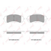 Колодки тормозные дисковые <b>LYNXauto BD-6114</b>