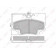 Колодки тормозные дисковые передний для RENAULT 19, CLIO, LOGAN, MEGANE, RAPID, SANDERO/STEPWAY, THALIA, TWINGO <b>LYNXauto BD-6301</b>
