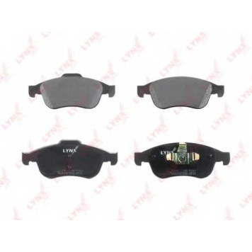 Колодки тормозные дисковые передний для RENAULT FLUENCE(L30#), GRAND(JZ0/1#), MEGANE(BZ0#, DZ0/1#, EZ0/1#, KZ0/1), SCENIC(JZ0/1#) <b>LYNXauto BD-6317</b>-1