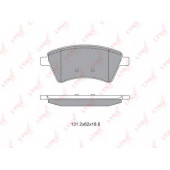 Колодки тормозные дисковые передний для MERCEDES CITAN Mixto(415), CITAN(415) / RENAULT KANGOO Express(FW0/1#), KANGOO(KW0/1#) <b>LYNXauto BD-6318</b>