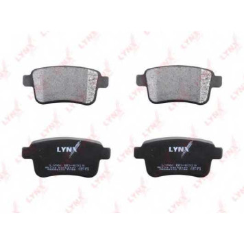 Колодки тормозные дисковые задний для MERCEDES CITAN Mixto(415), CITAN(415) / RENAULT KANGOO Express(FW0/1#), KANGOO(KC0/1#,KW0/1#) <b>LYNXauto BD-6319</b>-1