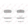 Колодки тормозные дисковые передний для RENAULT CLIO <b>LYNXauto BD-6322</b>