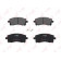 Колодки тормозные дисковые передний для SUBARU FORESTER, IMPREZA, LEGACY OUTBACK, LEGACY, OUTBACK <b>LYNXauto BD-7104</b>