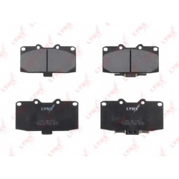 Колодки тормозные дисковые передний для NISSAN 300 ZX(Z32) / SUBARU FORESTER(SF), IMPREZA(GC,GD,GF,GFC,GG) <b>LYNXauto BD-7107</b>-1