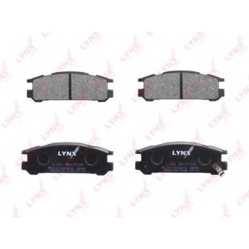 Колодки тормозные дисковые задний для SUBARU IMPREZA(GC,GF,GFC), LEGACY OUTBACK(BG), LEGACY(BC,BD,BE,BG,BH,BJF), SVX(CX) <b>LYNXauto BD-7109</b>-1
