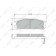 Колодки тормозные дисковые задний для SUBARU IMPREZA(GC,GF,GFC), LEGACY OUTBACK(BG), LEGACY(BC,BD,BE,BG,BH,BJF), SVX(CX) <b>LYNXauto BD-7109</b>