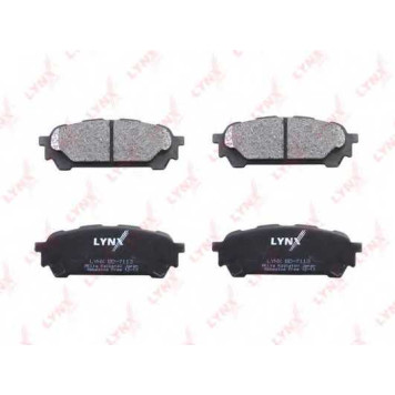 Колодки тормозные дисковые задний для SUBARU FORESTER(SG), IMPREZA(GD,GG) <b>LYNXauto BD-7113</b>-1