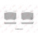 Колодки тормозные дисковые задний для MITSUBISHI LANCER(CJ-CP#,CS#A,CT0) / NISSAN 350 Z(Z33) / SUBARU IMPREZA(G3,GD,GG,GH,GR) <b>LYNXauto BD-7115</b>