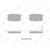 Колодки тормозные дисковые задний для SUZUKI SWIFT(FZ,NZ) <b>LYNXauto BD-7314</b>