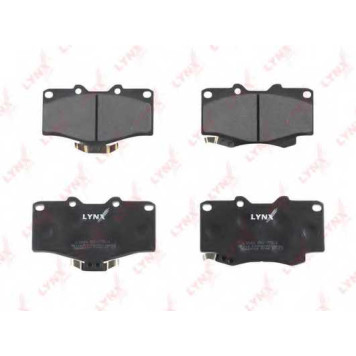 Колодки тормозные дисковые передний для NISSAN SKYLINE / TOYOTA 4 RUNNER, HILUX, LAND CRUISER 90, LAND CRUISER / VW TARO <b>LYNXauto BD-7501</b>-1