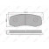 Колодки тормозные дисковые задний для LEXUS GX / MITSUBISHI PAJERO / TOYOTA FJ CRUISER, HILUX, LAND CRUISER 150, LAND CRUISER 90, LAND CRUISER <b>LYNXauto BD-7505</b>