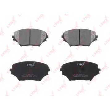 Колодки тормозные дисковые передний для TOYOTA RAV 4(ACA2#,CLA2#,XA2#,ZCA2#) <b>LYNXauto BD-7511</b>-1