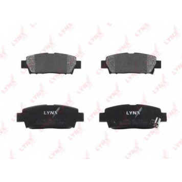 Колодки тормозные дисковые задний для TOYOTA AVALON(MCX1#), CROWN(GS13#, JZS13#, LS13#, YS13#) <b>LYNXauto BD-7513</b>-1