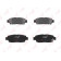 Колодки тормозные дисковые задний для TOYOTA AVALON(MCX1#), CROWN(GS13#, JZS13#, LS13#, YS13#) <b>LYNXauto BD-7513</b>