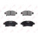 Колодки тормозные дисковые передний для TOYOTA ECHO, PLATZ, PROBOX/SUCCEED, SOLUNA VIOS, VIOS, YARIS <b>LYNXauto BD-7519</b>