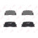 Колодки тормозные дисковые задний для LEXUS ES(MCV#,VZV#) / TOYOTA CAMRY(#XV3#,ACV3#,MCV3#) <b>LYNXauto BD-7523</b>