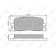 Колодки тормозные дисковые задний для LEXUS ES(MCV#,VZV#) / TOYOTA CAMRY(#XV3#,ACV3#,MCV3#) <b>LYNXauto BD-7523</b>