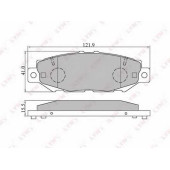 Колодки тормозные дисковые задний для LEXUS GS / TOYOTA ARISTO, CHASER, CRESTA, CROWN, GRANVIA, HIACE, MARK, SUPRA <b>LYNXauto BD-7528</b>