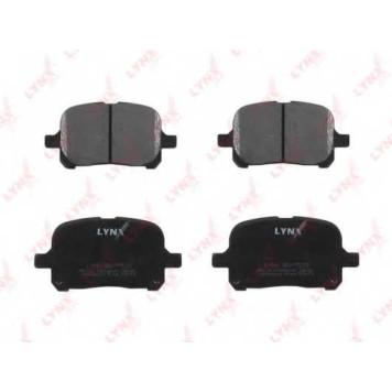 Колодки тормозные дисковые передний для LEXUS ES / TOYOTA AVALON, CAMRY, GAIA, HARRIER, MARK, NADIA, WINDOM <b>LYNXauto BD-7529</b>-1