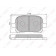 Колодки тормозные дисковые передний для LEXUS ES / TOYOTA AVALON, CAMRY, GAIA, HARRIER, MARK, NADIA, WINDOM <b>LYNXauto BD-7529</b>