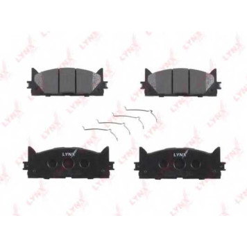 Колодки тормозные дисковые передний для LEXUS ES(ACV4#, ASV6#, AVV6#, GSV4#, GSV6#) / TOYOTA CAMRY(#XV3#, #XV4#, ACV3#, AVV5#, MCV3#, XV5#) <b>LYNXauto BD-7530</b>-1
