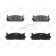 Колодки тормозные дисковые передний для LEXUS ES(ACV4#, ASV6#, AVV6#, GSV4#, GSV6#) / TOYOTA CAMRY(#XV3#, #XV4#, ACV3#, AVV5#, MCV3#, XV5#) <b>LYNXauto BD-7530</b>