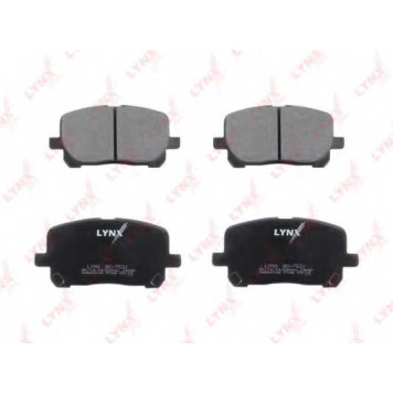 Колодки тормозные дисковые передний для TOYOTA AVENSIS(#ACM2#,#CLM2#) <b>LYNXauto BD-7531</b>-1