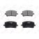 Колодки тормозные дисковые передний для TOYOTA AVENSIS(#ACM2#,#CLM2#) <b>LYNXauto BD-7531</b>