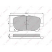 Колодки тормозные дисковые передний для TOYOTA AVENSIS(#ACM2#,#CLM2#) <b>LYNXauto BD-7531</b>