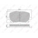 Колодки тормозные дисковые передний для TOYOTA AVENSIS(#ACM2#,#CLM2#) <b>LYNXauto BD-7531</b>