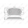 Колодки тормозные дисковые задний для LEXUS RX(GSU3#, MCU3#, MHU3#) / TOYOTA HARRIER(ACU3#, GSU3#, MCU3#, MHU3#), KLUGER(#ACU2#, #MCU2#) <b>LYNXauto BD-7534</b>