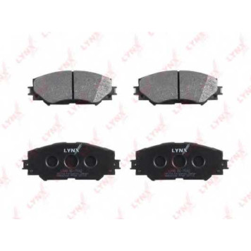 Колодки тормозные дисковые передний для SUBARU TREZIA / TOYOTA AURIS, COROLLA, RAV 4, URBAN CRUISER, VERSO S <b>LYNXauto BD-7542</b>-1