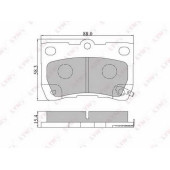 Колодки тормозные дисковые задний для LEXUS GS(GRS19#, GWS19#, URS19#, UZS19#), IS(ALE2#, GSE2#, USE2#) <b>LYNXauto BD-7544</b>