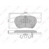 Колодки тормозные дисковые передний для TOYOTA AVENSIS(#ACM2#,#CLM2#,#T22#) <b>LYNXauto BD-7545</b>