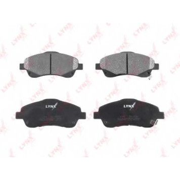 Колодки тормозные дисковые передний для TOYOTA AVENSIS(T25, T25#), COROLLA(CDE12#, R1#, ZDE12#, ZER#, ZZE12#) <b>LYNXauto BD-7548</b>-1