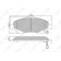 Колодки тормозные дисковые передний для TOYOTA AVENSIS(T25, T25#), COROLLA(CDE12#, R1#, ZDE12#, ZER#, ZZE12#) <b>LYNXauto BD-7548</b>