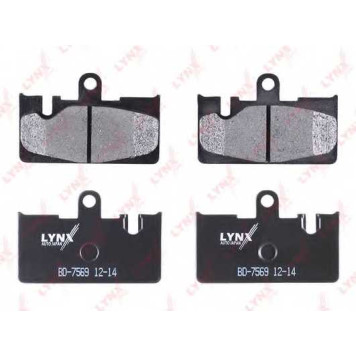 Колодки тормозные дисковые задний для LEXUS LS(UCF30) / TOYOTA CELSIOR(UCF3#) <b>LYNXauto BD-7569</b>-1