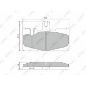 Колодки тормозные дисковые задний для LEXUS LS(UCF30) / TOYOTA CELSIOR(UCF3#) <b>LYNXauto BD-7569</b>