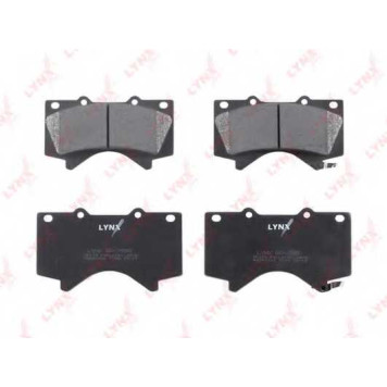 Колодки тормозные дисковые передний для LEXUS LX(URJ201) / TOYOTA LAND CRUISER 200(UZJ2#,VDJ2#), SEQUOIA(UCK6#,UPK6#,USK6#), TUNDRA(#K5#) <b>LYNXauto BD-7580</b>-1