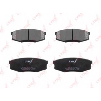 Колодки тормозные дисковые задний для LEXUS LX(URJ201) / TOYOTA LAND CRUISER 200(UZJ2#,VDJ2#) <b>LYNXauto BD-7581</b>-1