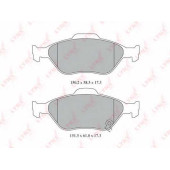 Колодки тормозные дисковые передний для TOYOTA YARIS(KSP13#, KSP9#, NCP13#, NCP9#, NHP13#, NLP13#, NSP13#, NSP9#, SCP9#, ZSP9#) <b>LYNXauto BD-7594</b>