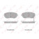 Колодки тормозные дисковые передний для TOYOTA AURIS(NZE18#, ZRE18#, ZWE18#), COROLLA(NDE18#, NRE18#, ZRE17#, ZRE18#) <b>LYNXauto BD-7605</b>