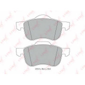 Колодки тормозные дисковые передний для VOLVO S60, S70(LS), S80(TS,XY), V70(LV,SW), XC70 CROSS COUNTRY <b>LYNXauto BD-7811</b>