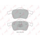 Колодки тормозные дисковые задний для VOLVO S60, S70(LS), S80(TS,XY), V70(LV,SW), XC70 CROSS COUNTRY <b>LYNXauto BD-7812</b>