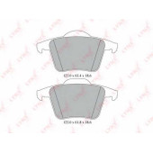 Колодки тормозные дисковые задний для VOLVO XC90 <b>LYNXauto BD-7815</b>