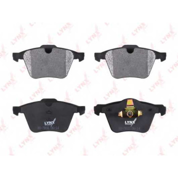 Колодки тормозные дисковые передний для FORD GALAXY(WA6), S-MAX(WA6) / VOLVO S60, S80(AS), V60, V70(BW,SW), XC70 CROSS COUNTRY, XC70 <b>LYNXauto BD-7816</b>-1