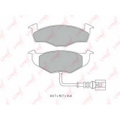 Колодки тормозные дисковые передний для SKODA FABIA(6Y2,6Y3,6Y5) / VW POLO(9N#) <b>LYNXauto BD-8017</b>