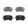 Колодки тормозные дисковые задний для AUDI A6(4F2,4F5,C6), Q3(8U) / VW CC(358), PASSAT(357,362,365,3C2,3C5), SHARAN(7N1,7N2), TIGUAN(5N#) <b>LYNXauto BD-8030</b>