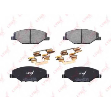 Колодки тормозные дисковые передний для SKODA FABIA / VW POLO <b>LYNXauto BD-8035</b>-1